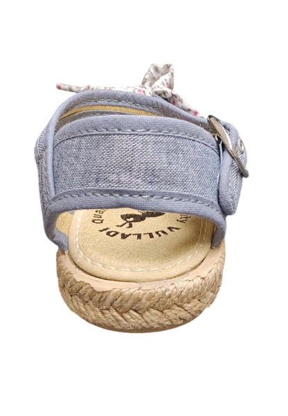 Espadrillas bambina Vul-Ladi Carla jeans tela velcro summer style