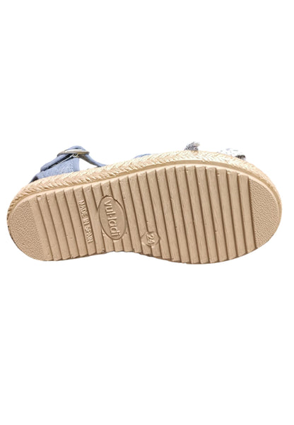 Espadrillas bambina Vul-Ladi Carla jeans tela velcro summer style