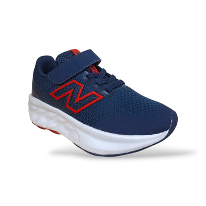 New Balance 520 Sneakers Bambini Ragazzi Blue Rosso | Taglia 28-35 | Tessuto Velcro | Scarpetteria Gica