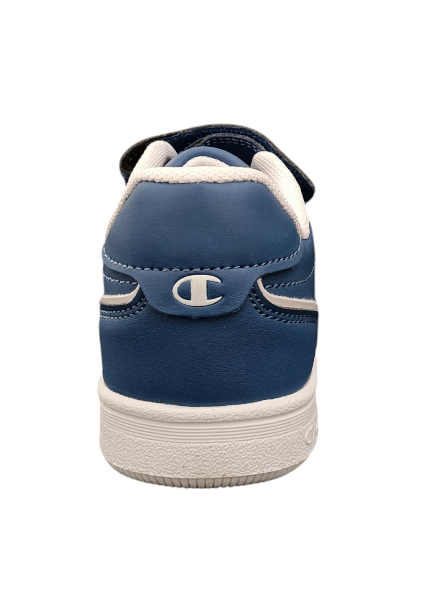 Scarpe sneakers Bambini e ragazzi Champion REBOUND  blue-bianco laccio elastico e velcro