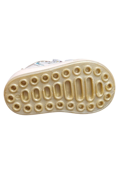 Scarpe sneakers Bambine balducci cita beige velcro
