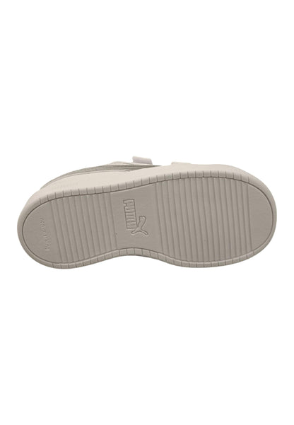 Scarpe sneakers Bambine e ragazze PUMA rickie classic  bianco-grigio velcro