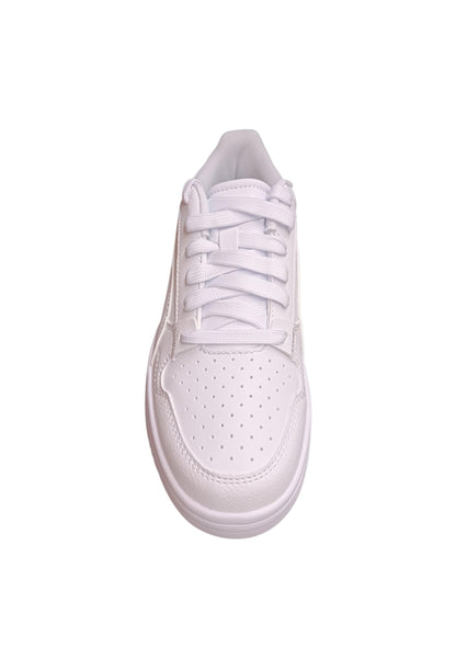 Puma Rebound Sneakers Bambino Ragazzo Bianco - Scarpe Ginnastica Lacci