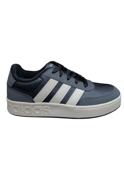 Scarpe sneakers Bambini e ragazzi adidas rapid court  nero-bianco velcro
