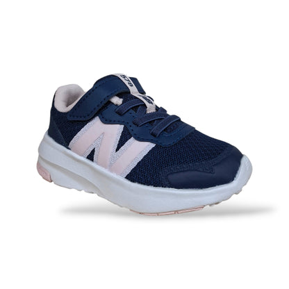 New Balance 578 Sneakers Bambine Ragazze Blue Rosa | Taglia 20-35 | Tessuto Velcro | Scarpetteria Gica