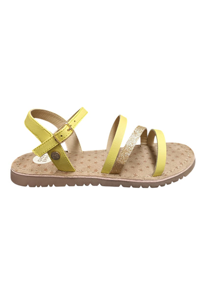 Sandali bambina Gioseppo Vershire giallo pelle