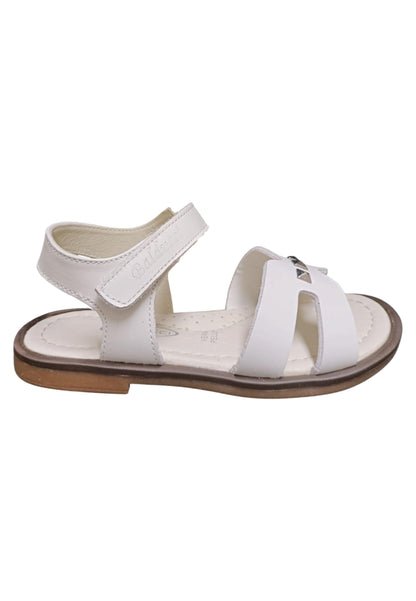 Scarpe sandalo Bambine e ragazze balducci GULLIT  bianco velcro