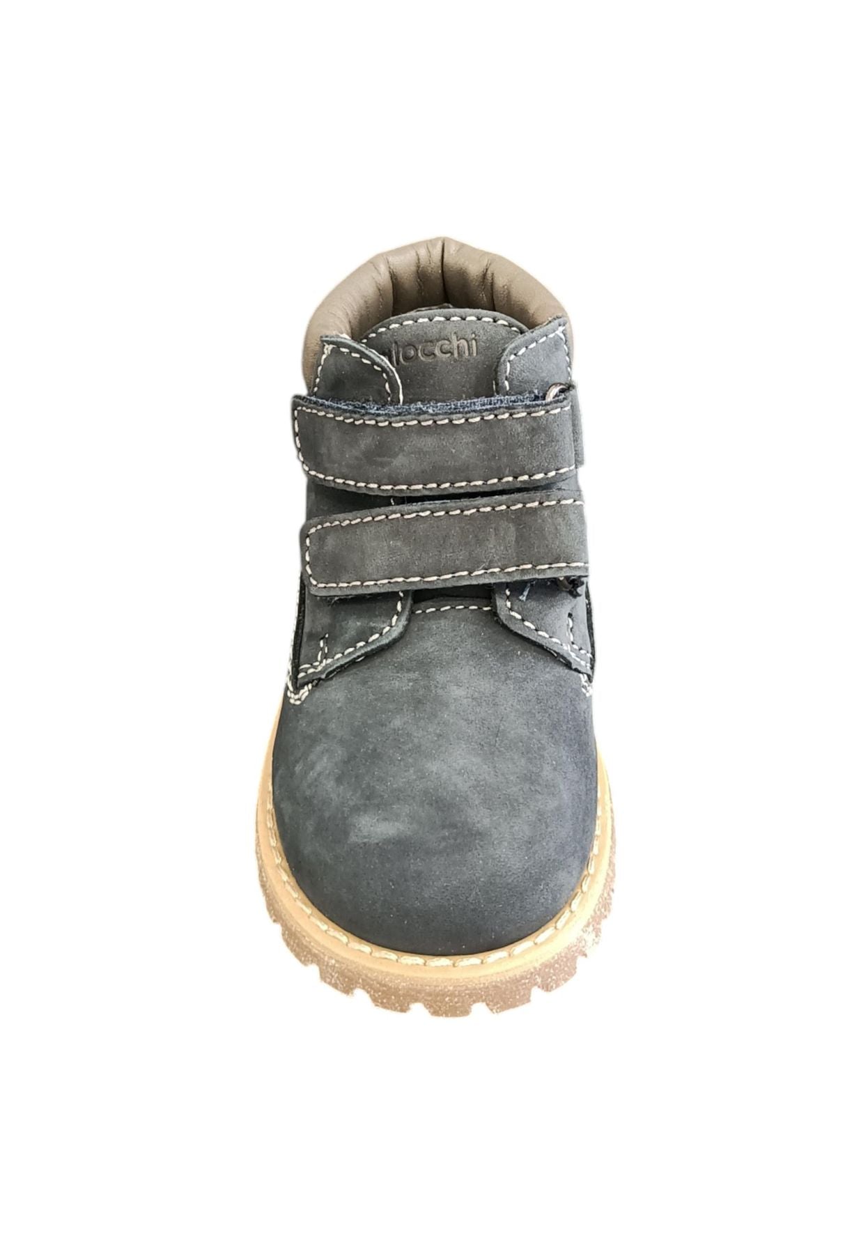Scarpe sneakers Bambini e ragazzi balocchi BLK STK  blue-grigio velcro