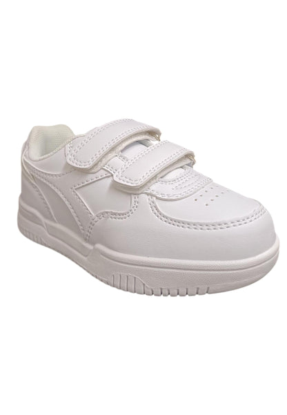 Scarpe sneakers Bambini e ragazzi Diadora RAPTOR  bianco velcro