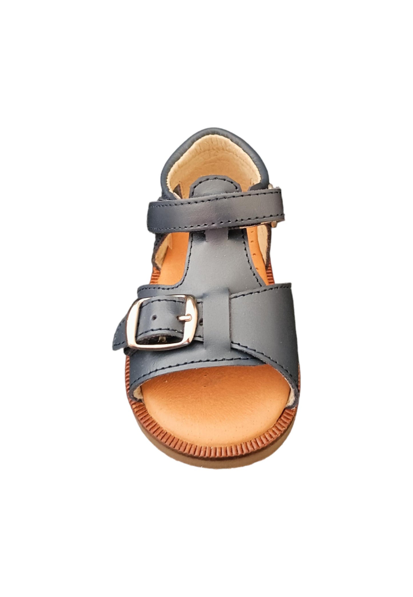 Scarpe sandalo tallonato Bambini panyno HORMA  blue velcro
