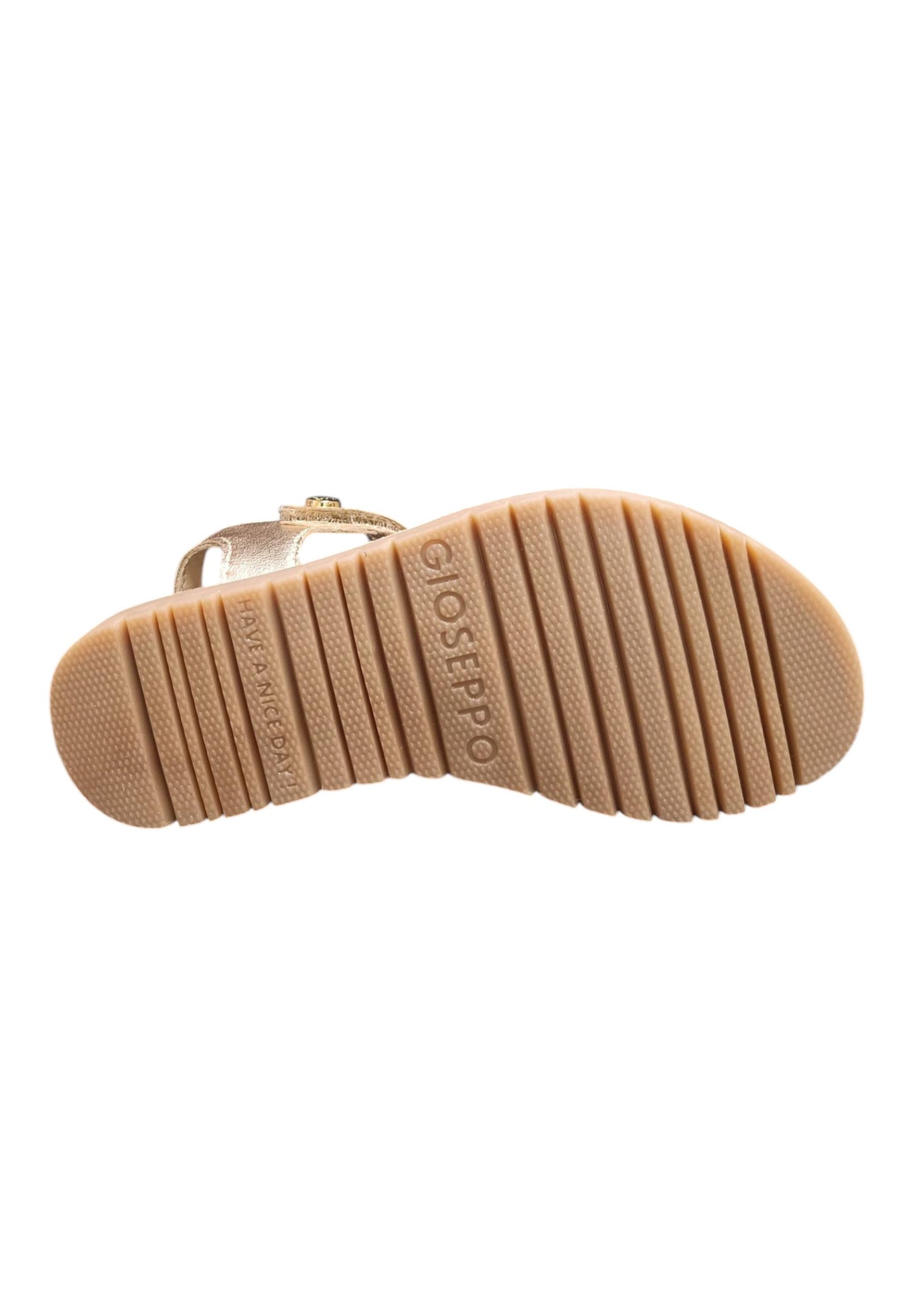 Sandali bambina Gioseppo Rowley oro rosato pelle