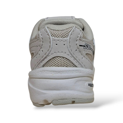 New Balance 530 Sneakers Bambini Ragazzi Beige Bianco | Taglia 20-40 | Pelle Tessuto | Scarpetteria Gica