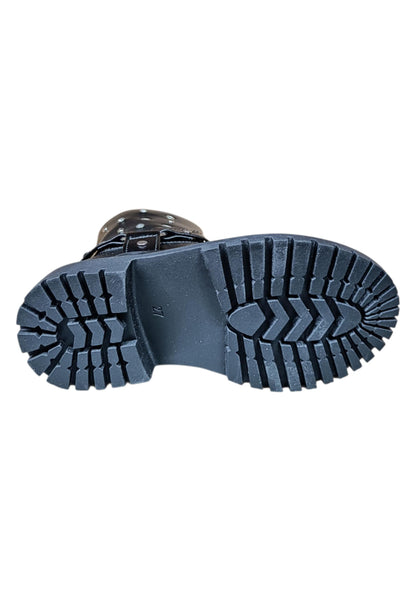 Stivaletti bambina Gioseppo Akeley nero pelle - Stile classico con zip laterale