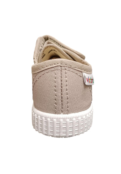 Scarpe sneakers Bambini e ragazzi Victoria basket beige velcro