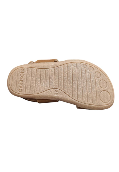 Sandalo bambino Gioseppo Lenroot cuoio pelle velcro comfort elegance