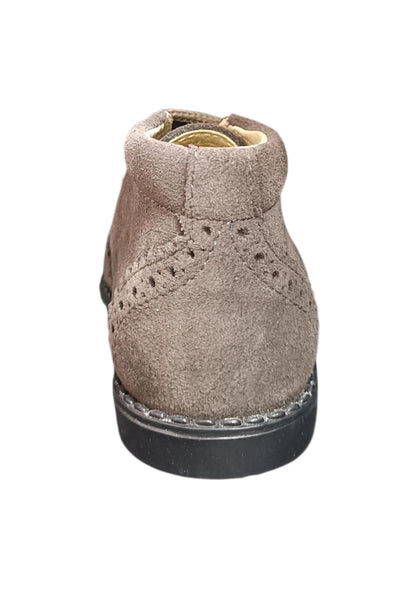 Scarpe inglesino scarpa elegante Bambini panyno B2920 grigio laccio