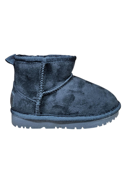 Stivaletti bambina Gioseppo Esko nero suede - Stile caldo con elastico
