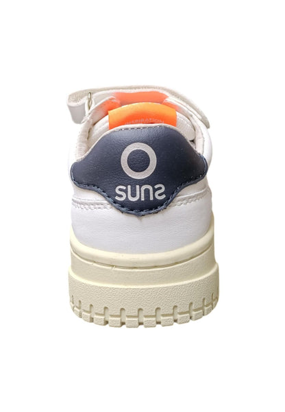 Scarpe sneakers Unisex bambini SUNS YANKEES  bianco-nero 20-35 velcro/ 36-39 laccio