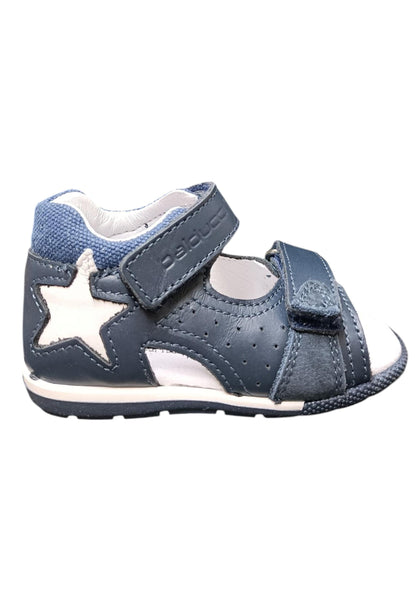 Scarpe sandalo tallonato Bambini balducci CITA  blue-bianco velcro
