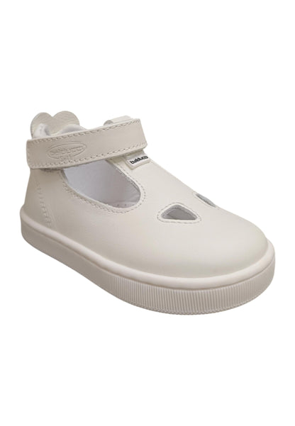 Scarpe occhi di bue Unisex bambini balducci cita  bianco velcro