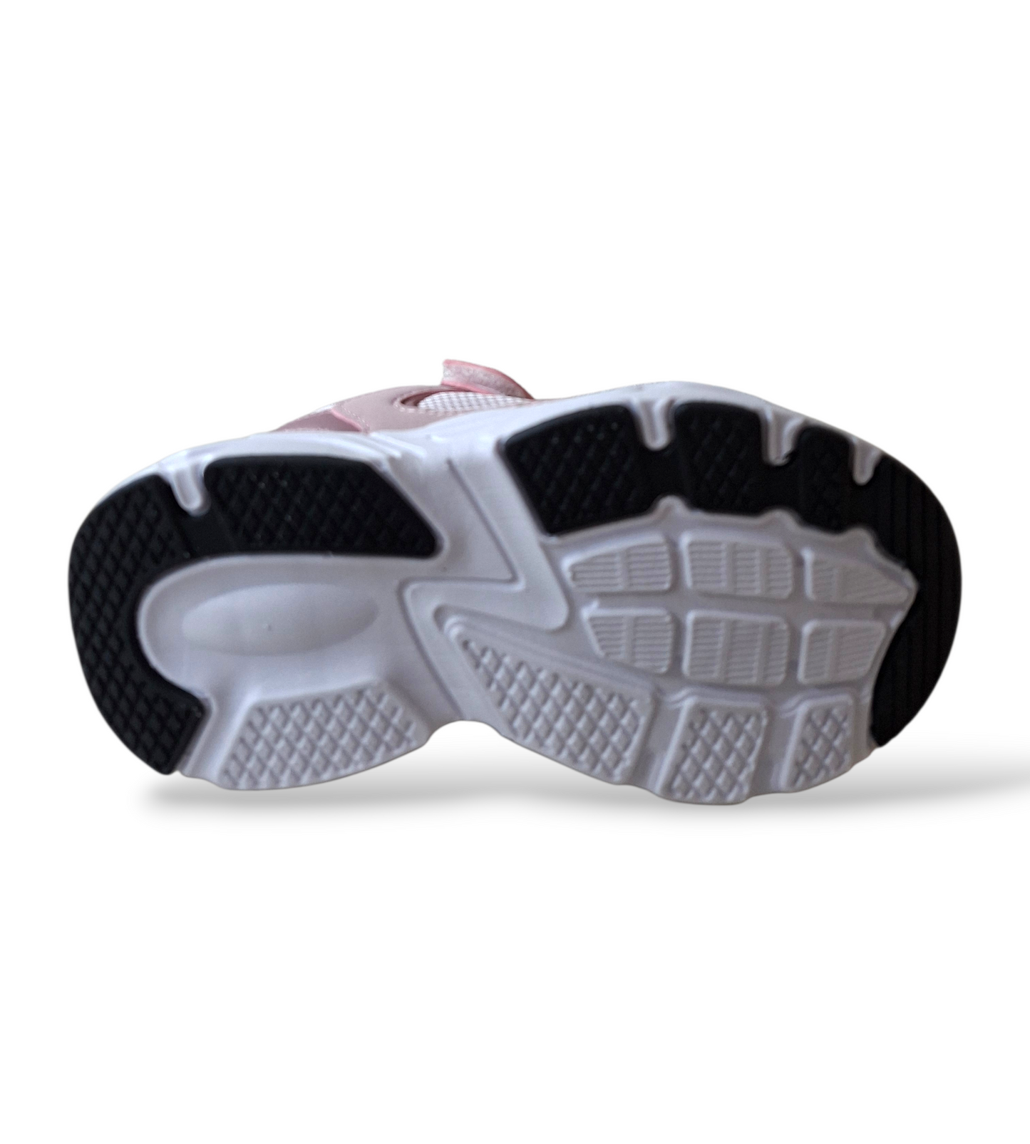 Diadora Alley – Sneakers Bambina Rosa Bianco | Scamosciato e Velcro | Taglie 28-35
