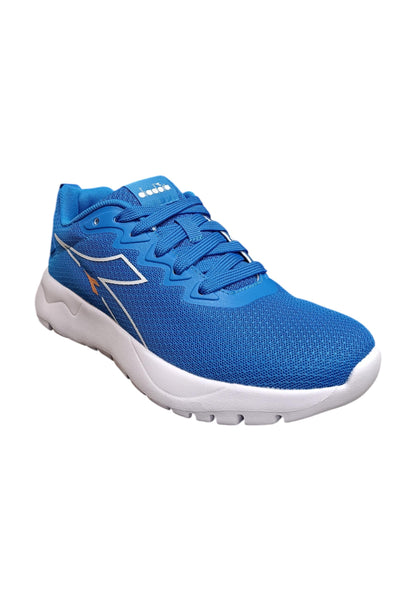 Scarpe sneakers Bambini e ragazzi Diadora evo run  azzurro-bianco laccio