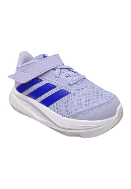 Scarpe sneakers Bambine e ragazze adidas DURAMO  lilla-viola laccio elastico e velcro