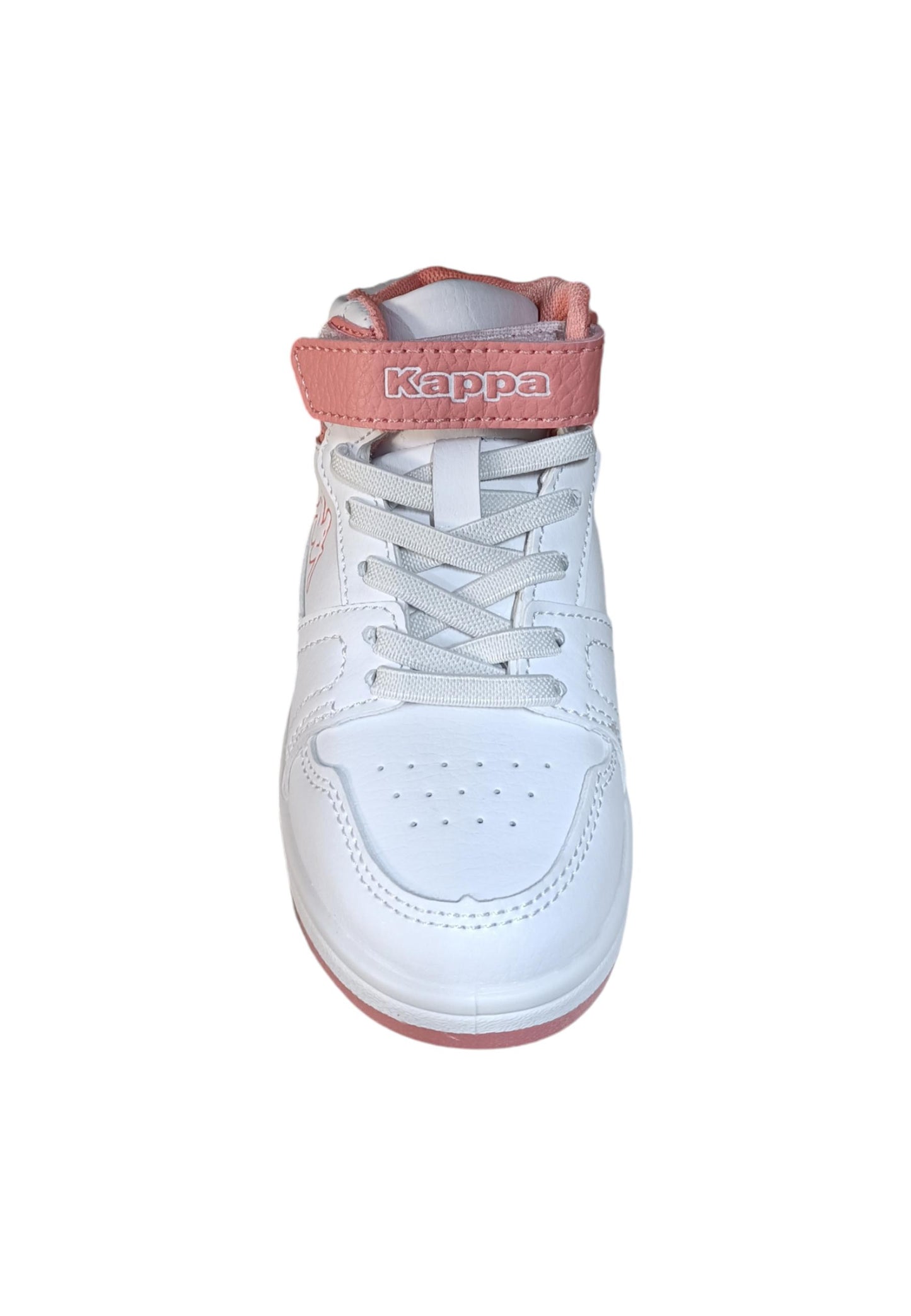 Scarpe sneakers Bambini e ragazzi Kappa KV1  bianco-nero laccio elastico e velcro