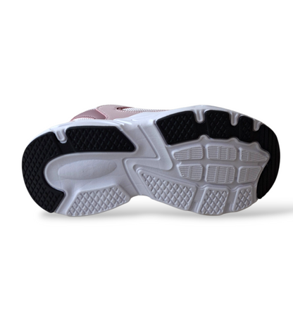 Diadora Alley – Sneakers Ragazza Rosa Bianco | Scamosciato e Laccio | Taglie 36-39