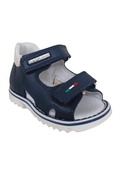 Scarpe sandalo tallonato Bambini balducci CITA  blue-bianco velcro