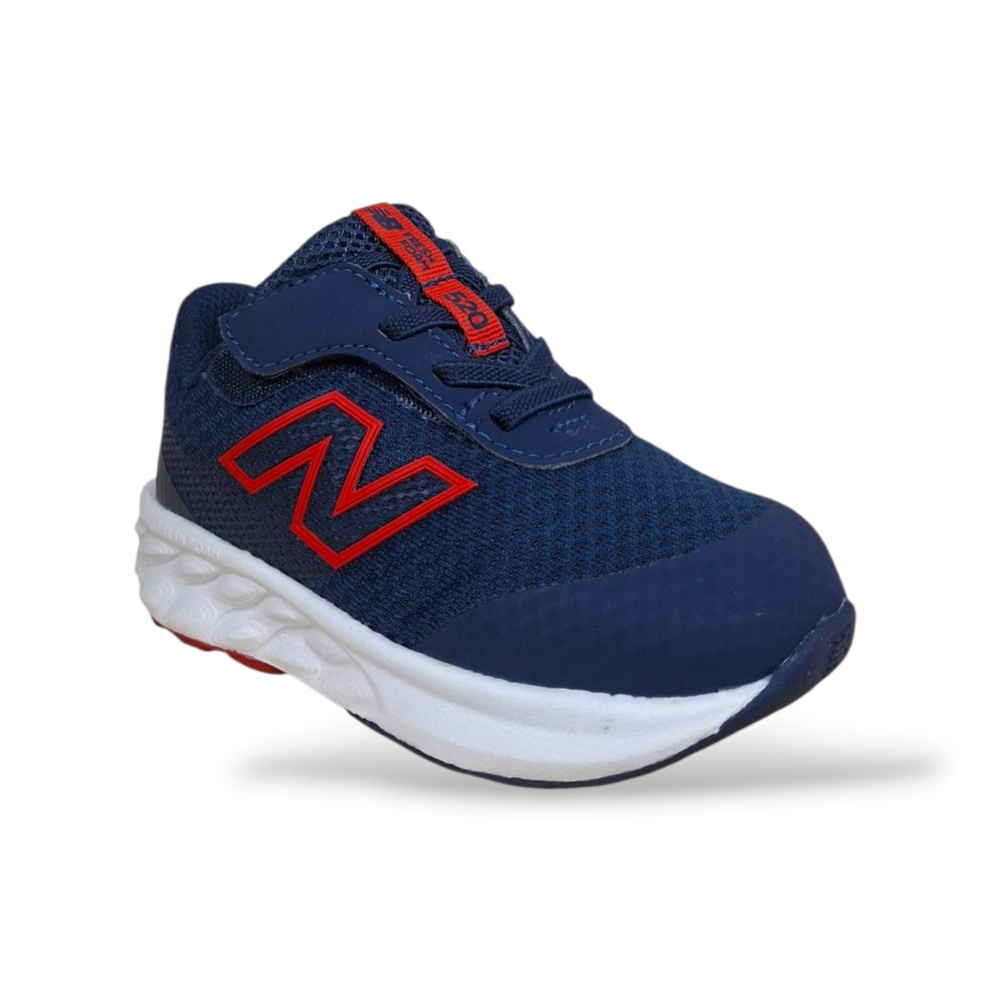New Balance 520 Sneakers Bambini Blue Rosso | Taglia 20-27,5 | Tessuto Velcro | Scarpetteria Gica