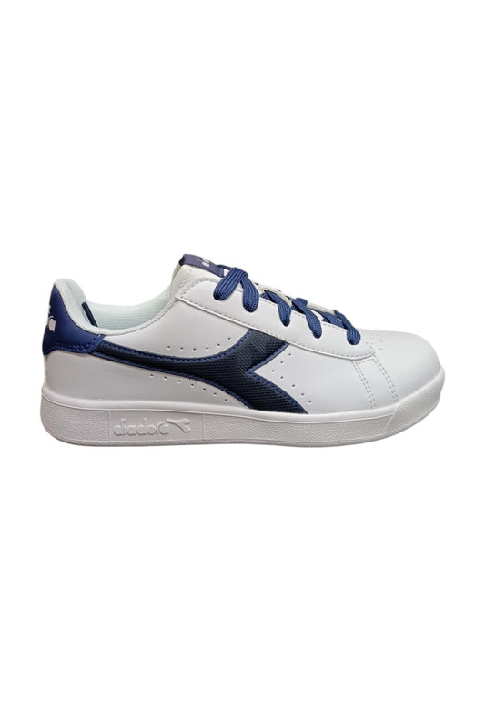 Scarpe sneakers Bambini e ragazzi Diadora GAME  bianco-blue laccio