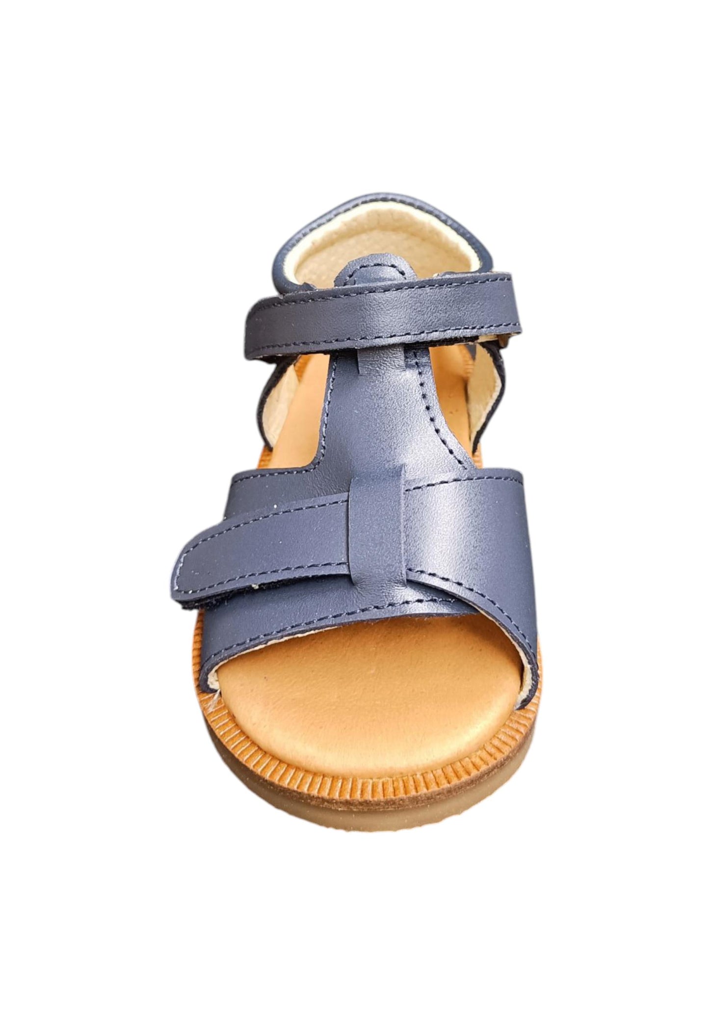 Scarpe sandalo tallonato Bambini panyno HORMA  blue velcro