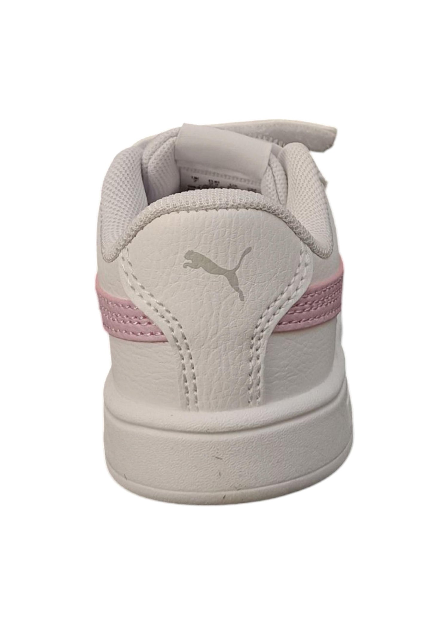 Scarpe sneakers Bambine e ragazze PUMA rickie classic  bianco-fuxja velcro
