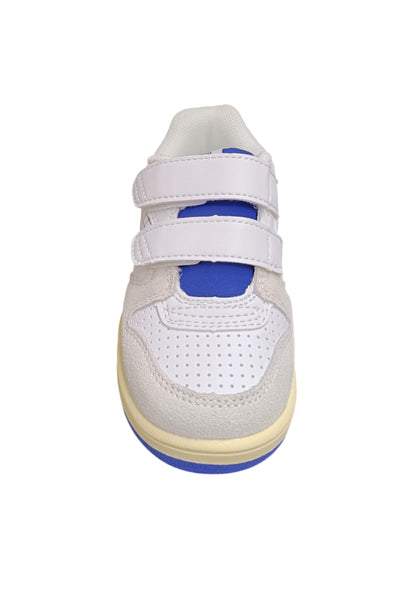 Scarpe snekears Bambini e ragazzi Diadora RAPTOR  bianco-azzurro velcro