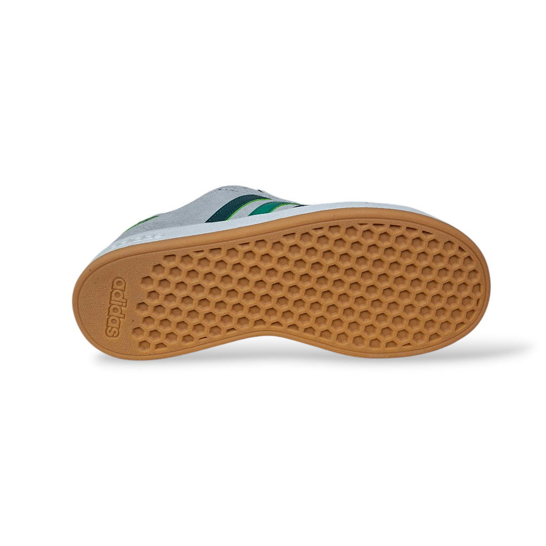 Sneakers bambino Adidas Grand Court grigio verde sportive