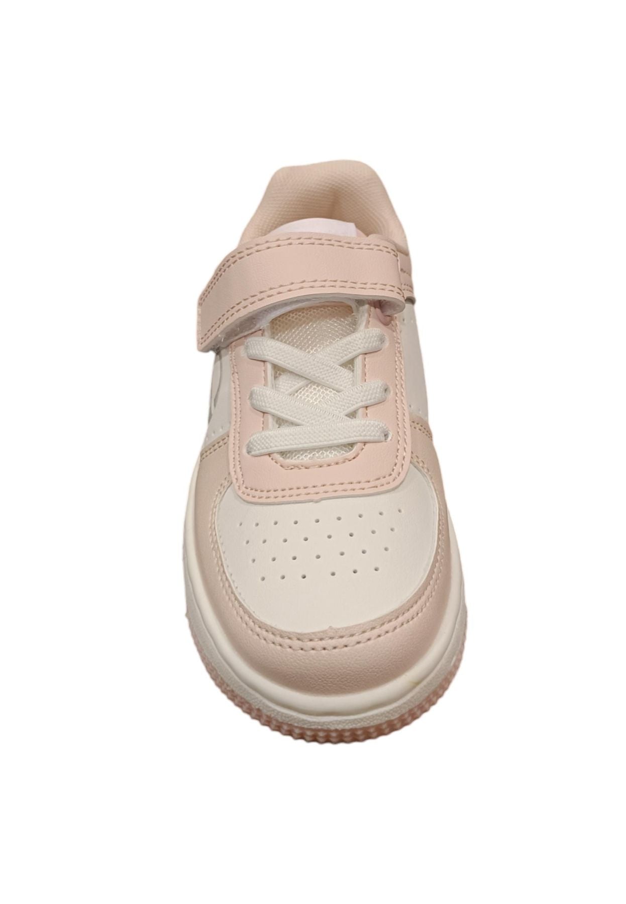 Scarpe snekears Unisex bambino Sergio Tacchini ROMA  bianco-blue-rosso laccio elastico e velcro