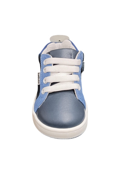 Scarpe sneakers Unisex bambini balducci cita  blue-celeste laccio e zip laterale