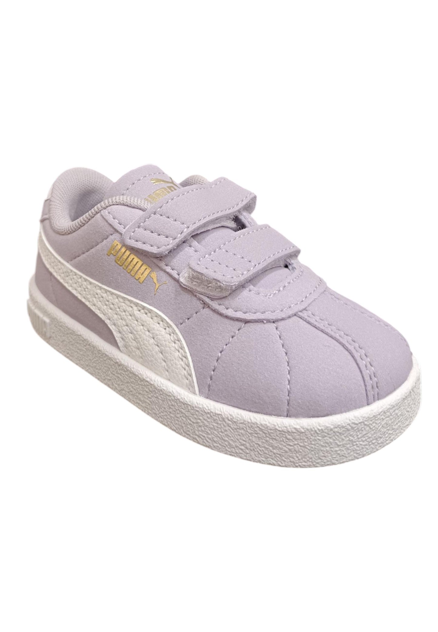 Scarpe sneakers Bambini e ragazzi PUMA CLUB  rosa-bianco velcro