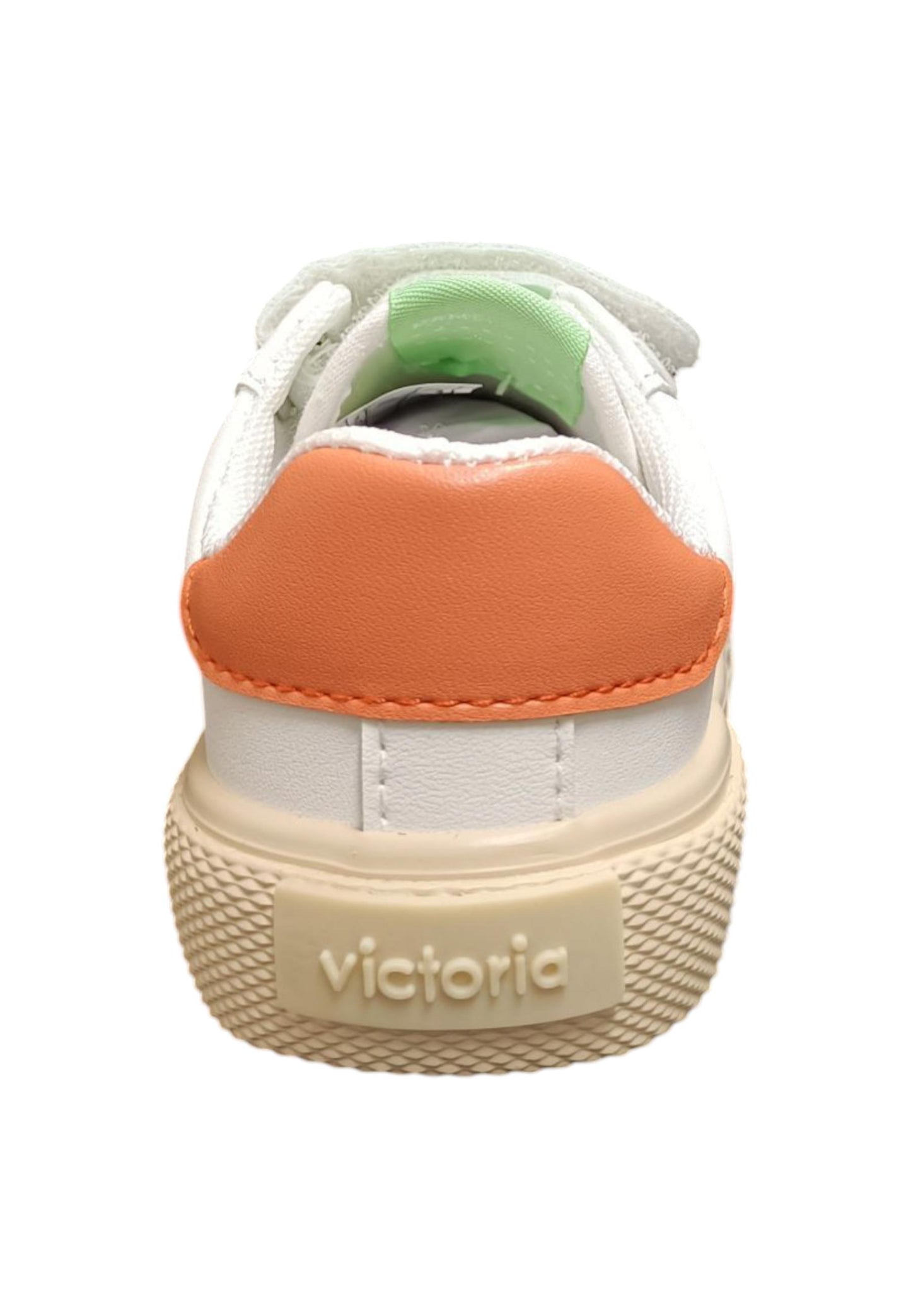 Scarpe sneakers Bambini e ragazzi Victoria tribu  bianco-verde-arancione velcro
