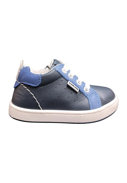 Scarpe sneakers Unisex bambini balducci cita  blue-celeste laccio e zip laterale