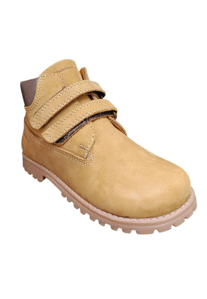 Boscaiolo bambino Shooterino Basic camel marrone pelle velcro casual style