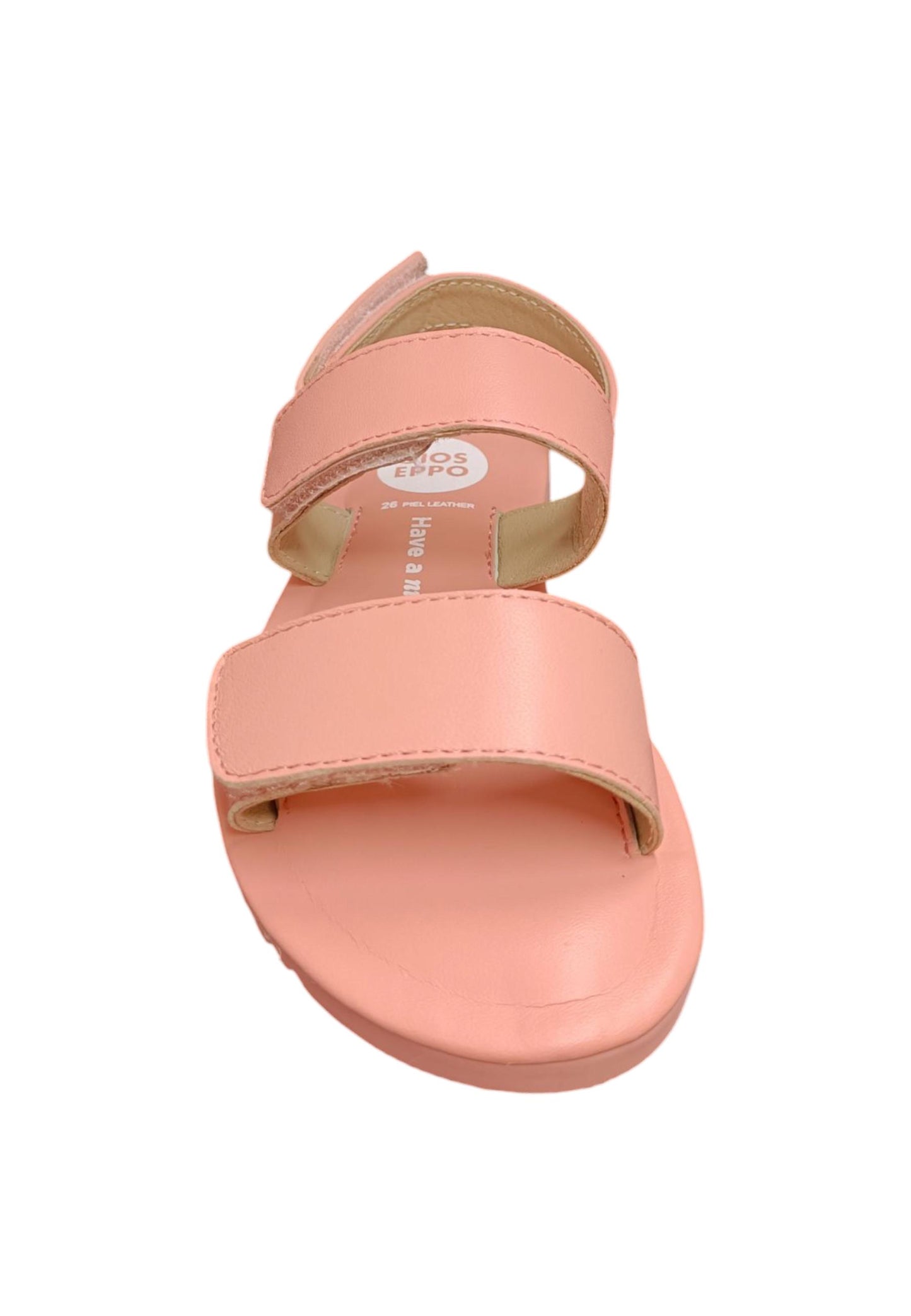 Sandali bambina Gioseppo Rehoboth corallo pelle
