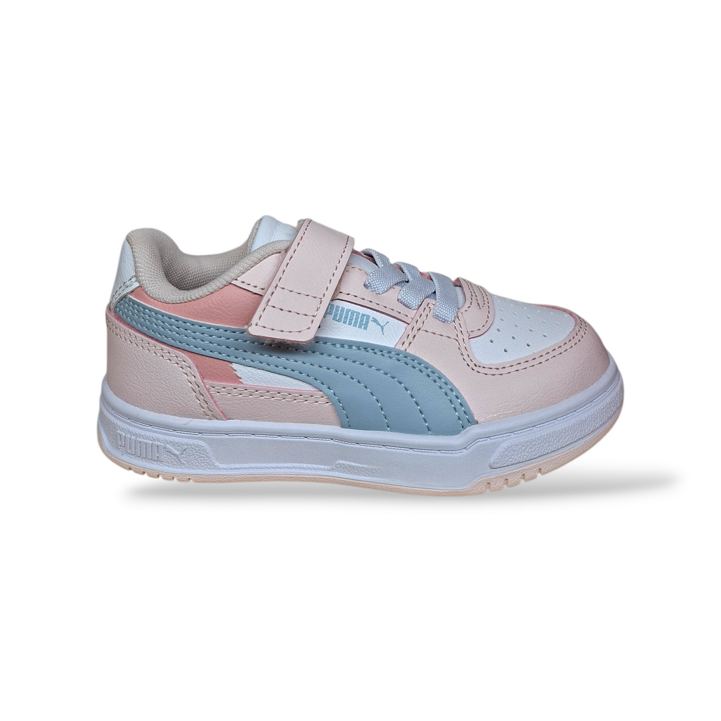 Puma-Caven-sneakers-bambina-rosa-bianco-celeste-Scarpetteria-Gica-Trani
