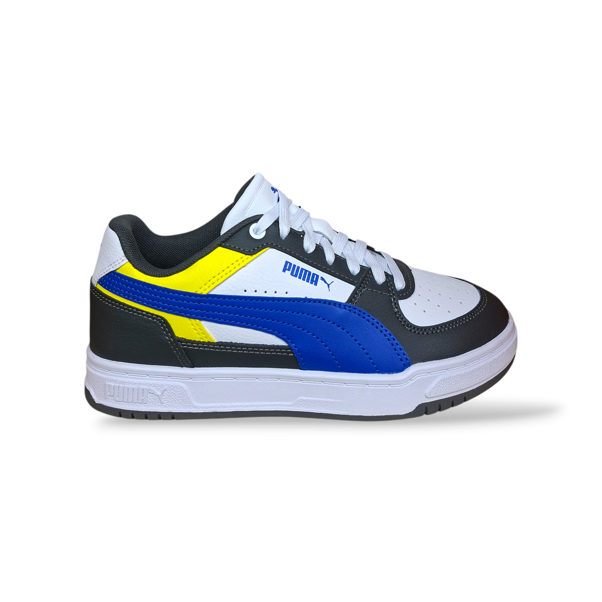 Puma-Caven-sneakers-bambino-blu-nero-bianco-giallo-Scarpetteria-Gica-Trani
