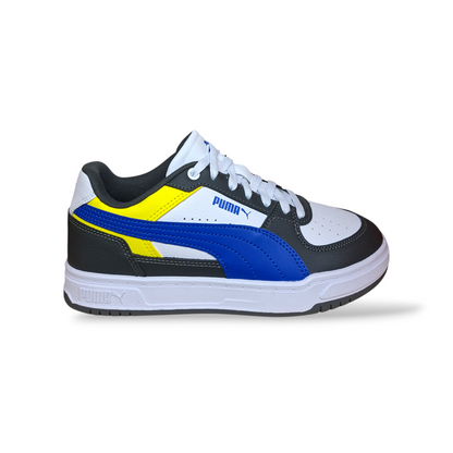 Puma-Caven-sneakers-bambino-blu-nero-bianco-giallo-Scarpetteria-Gica-Trani
