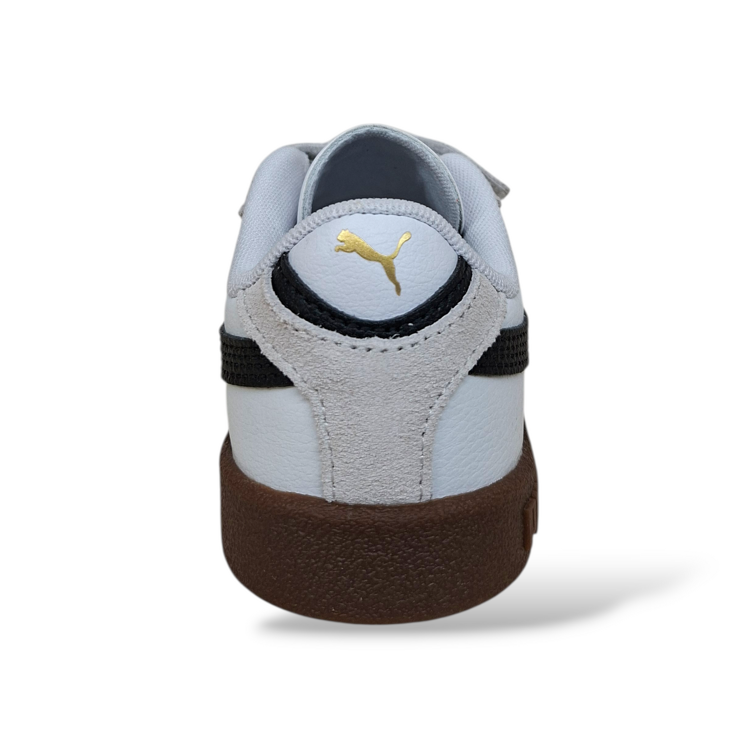 Puma-Club-II-Era-bambino-piccolo-bianco-nero-velcro-taglie-20-27-Scarpetteria-Gica-Trani
