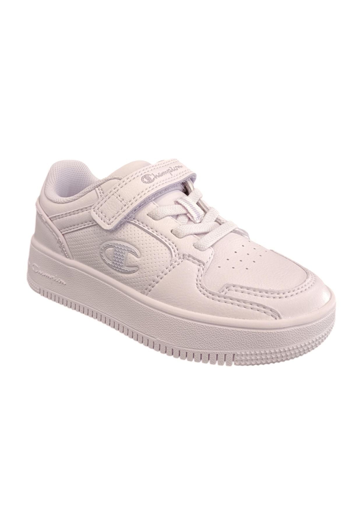 Scarpe sneakers Unisex bambini Champion REBOUND  lilla laccio elastico