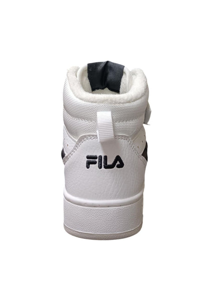 Scarpe sneakers Unisex bambino fila REGA  bianco-celeste-blue laccio elastico e velcro