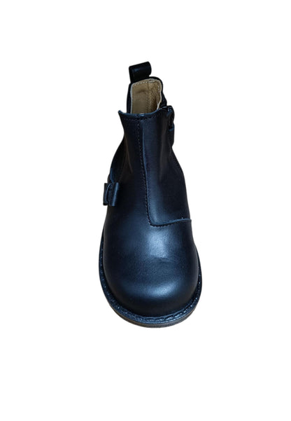Stivaletti bambina Platis Martin nero pelle - Stile classico con zip laterale